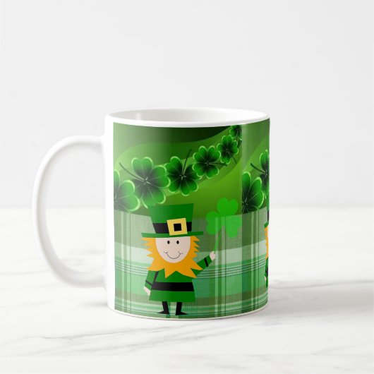 St. Patrick's Day Tasse (Links)