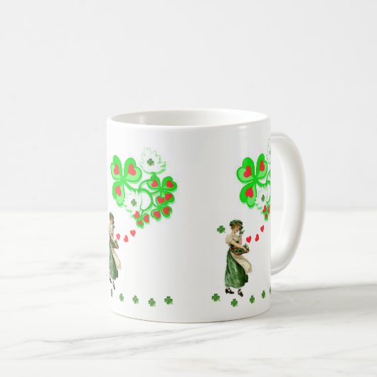 St. Patrick's Day Tasse (VorderseiteRechts)