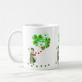 St. Patrick's Day Tasse (Links)