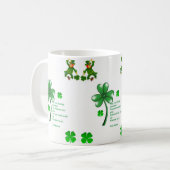 St. Patrick's Day Tasse (Vorderseite Links)