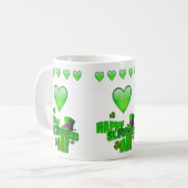 St. Patrick's Day Tasse (Vorderseite Links)