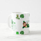 St. Patrick's Day Tasse (Vorderseite Links)