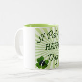 St. Patrick's Day Tasse (Vorderseite Links)