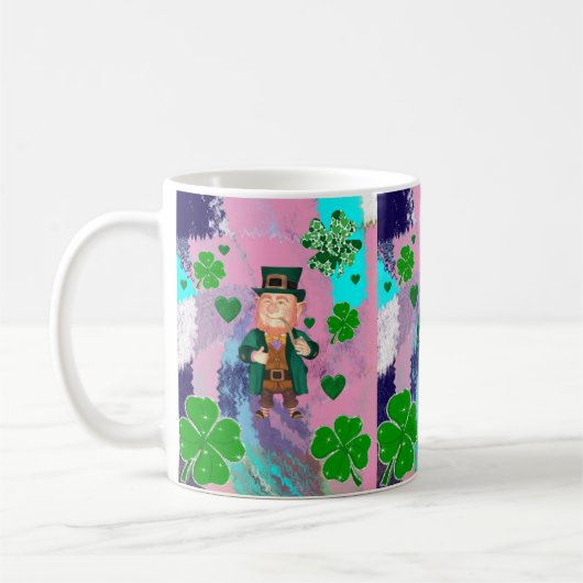 St. Patrick's Day Tasse (Links)