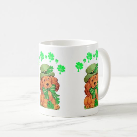 St. Patrick's Day Tasse (VorderseiteRechts)