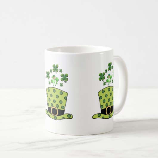 St. Patrick's Day Tasse (VorderseiteRechts)