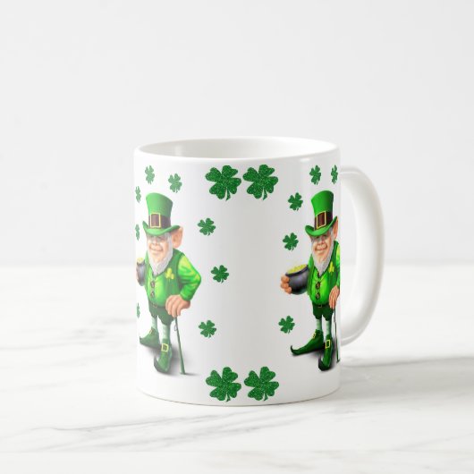 St. Patrick's Day Tasse (VorderseiteRechts)