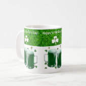 St. Patrick's Day Tasse Beer (Vorderseite Links)