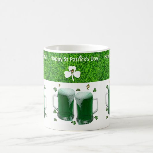 St. Patrick's Day Tasse Beer (Mittel)