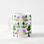 St. Patrick's Day Tasse Cat (Vorderseite Links)