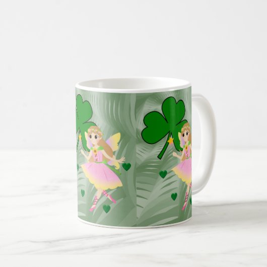 St. Patrick's Day Tasse Fairy (VorderseiteRechts)