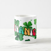St Patrick's Day Tasse Kleeblatts und Shenanigans (Mittel)