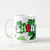 St Patrick's Day Tasse Kleeblatts und Shenanigans (Links)