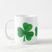 St. Patrick's Day Tasse - Lucky Kleeblatt Coffee C (Links)