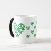 St. Patrick's Day Tasse - Lucky Kleeblatt Herzklop (Vorderseite Links)