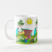 St. Patrick's Day Tasse Pinguin (Links)