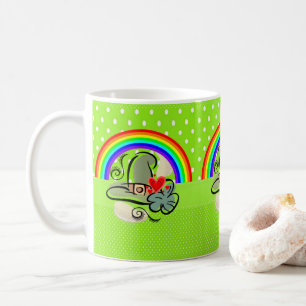 St. Patrick's Day Tasse Rainbow