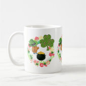 St. Patrick's Day Tasse Teddy Bear (Links)