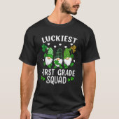St Patricks Day Teacher Kinder Erste Klasse T-Shirt (Vorderseite)