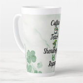 St Patrick's Day Teacher Milchtasse (Linke Ecke)