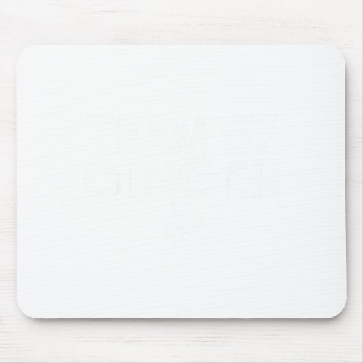 St Patricks Day Team Rotschopf 67 Sechs Sieben Lus Mousepad (Vorne)