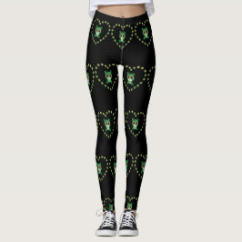 St. Patrick's Day Teddy Bear Leggings