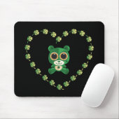 St. Patrick's Day Teddy Bear Mousepad (Mit Mouse)