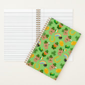 St. Patrick's Day Teddy Bear Notizblock (Innen)