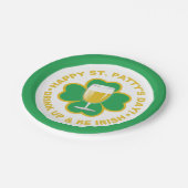 St. Patrick's Day Tellers Pappteller (Schrägansicht)
