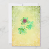 St Patrick's Day Template, Party Einladung, Einladung (Rückseite)