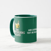 St Patrick's Day The Shenanigans Squad Irish Beer Tasse (Vorderseite Links)
