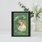 St. Patrick's Day The Wearing of the Green Postkarte (Stehend Vorderseite)
