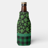 St. Patrick's Day Themed Pattern Flaschenkühler (Flaschenvorderseite)