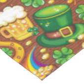 St. Patrick's Day Tischdecke (Schrägansicht)