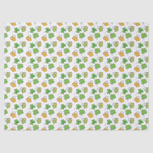 St. Patrick's Day Tissue Seidenpapier (Vorderseite)