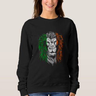 St Patricks Day To Saint Paddy's Lion Flag Ireland Sweatshirt