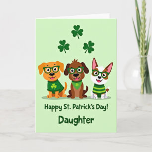 St. Patricks Day Tochterkarte Karte
