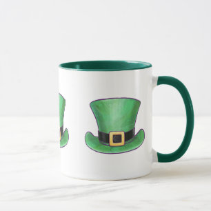St Patrick's Day Top Hut Tasse