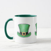 St Patrick's Day Top Hut Tasse (Links)