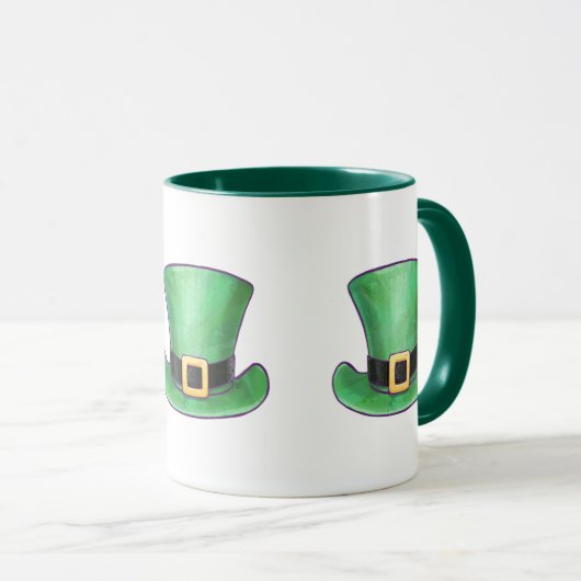 St Patrick's Day Top Hut Tasse (VorderseiteRechts)