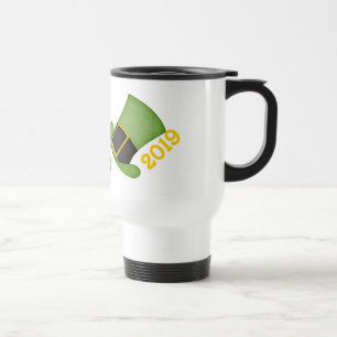 St Patrick's Day Travel Mug Template Reisebecher