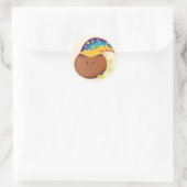 St. Patrick's Day Treasure Runder Aufkleber (Tasche)