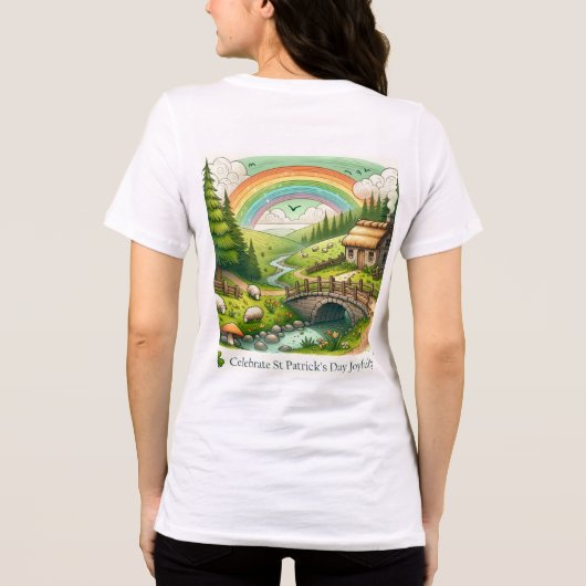 ST.PATRICK'S DAY Tri-Blend SHIRT (Rückseite)