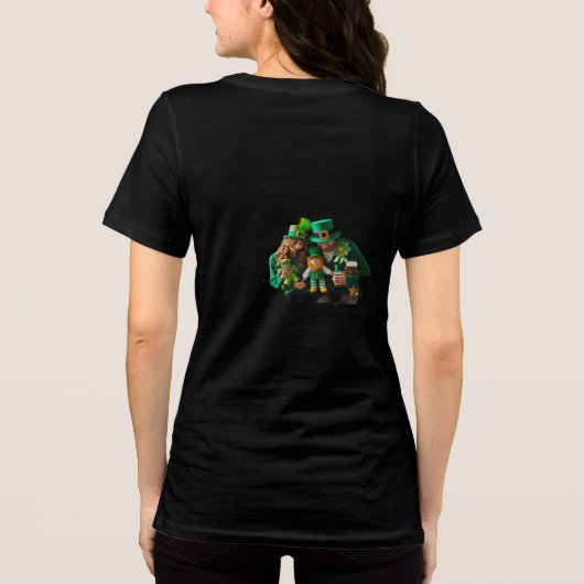 ST.PATRICK'S DAY Tri-Blend SHIRT (Rückseite)