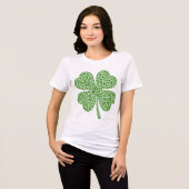 St Patrick's Day Tri-Blend Shirt (Vorderseite voll)