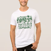 St. Patrick's Day Tri-Blend Shirt (Vorderseite)