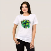 ST.PATRICK'S DAY Tri-Blend SHIRT (Vorderseite voll)