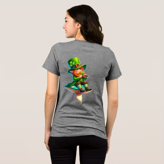 ST.PATRICK'S DAY Tri-Blend SHIRT (Rückseite voll)