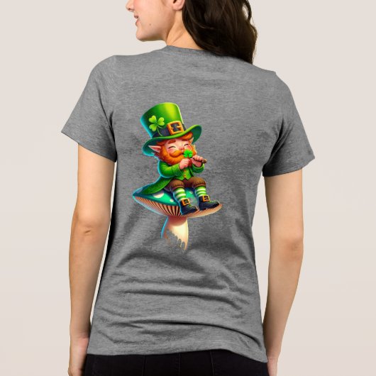 ST.PATRICK'S DAY Tri-Blend SHIRT (Rückseite)