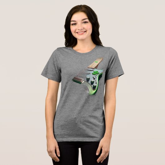 ST.PATRICK'S DAY Tri-Blend SHIRT (Vorderseite voll)